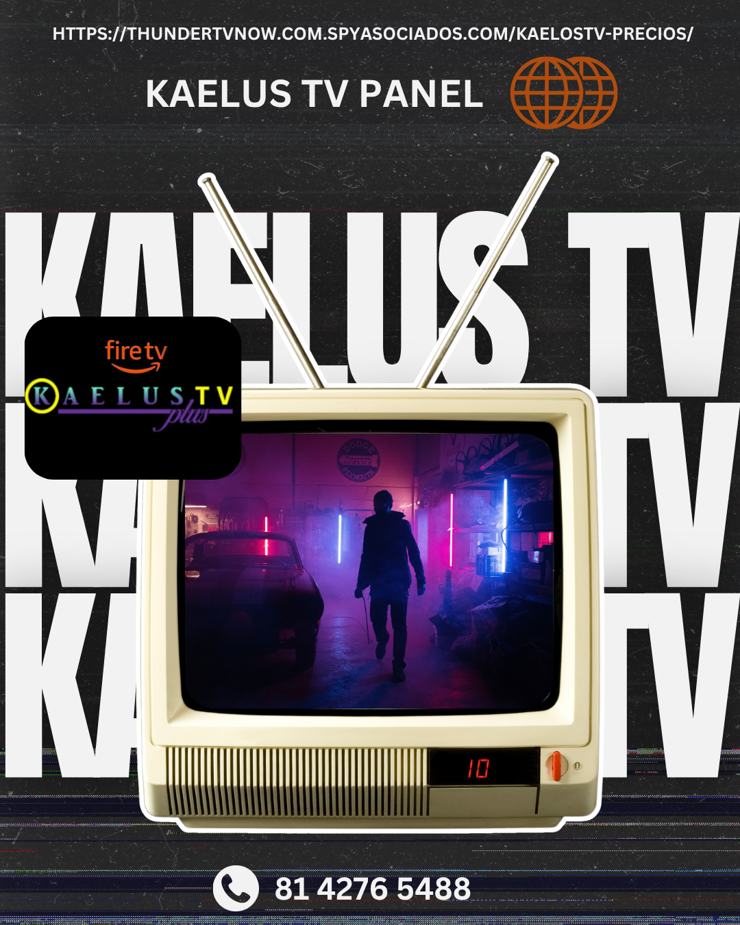 Kaelus TV Panel con Roku